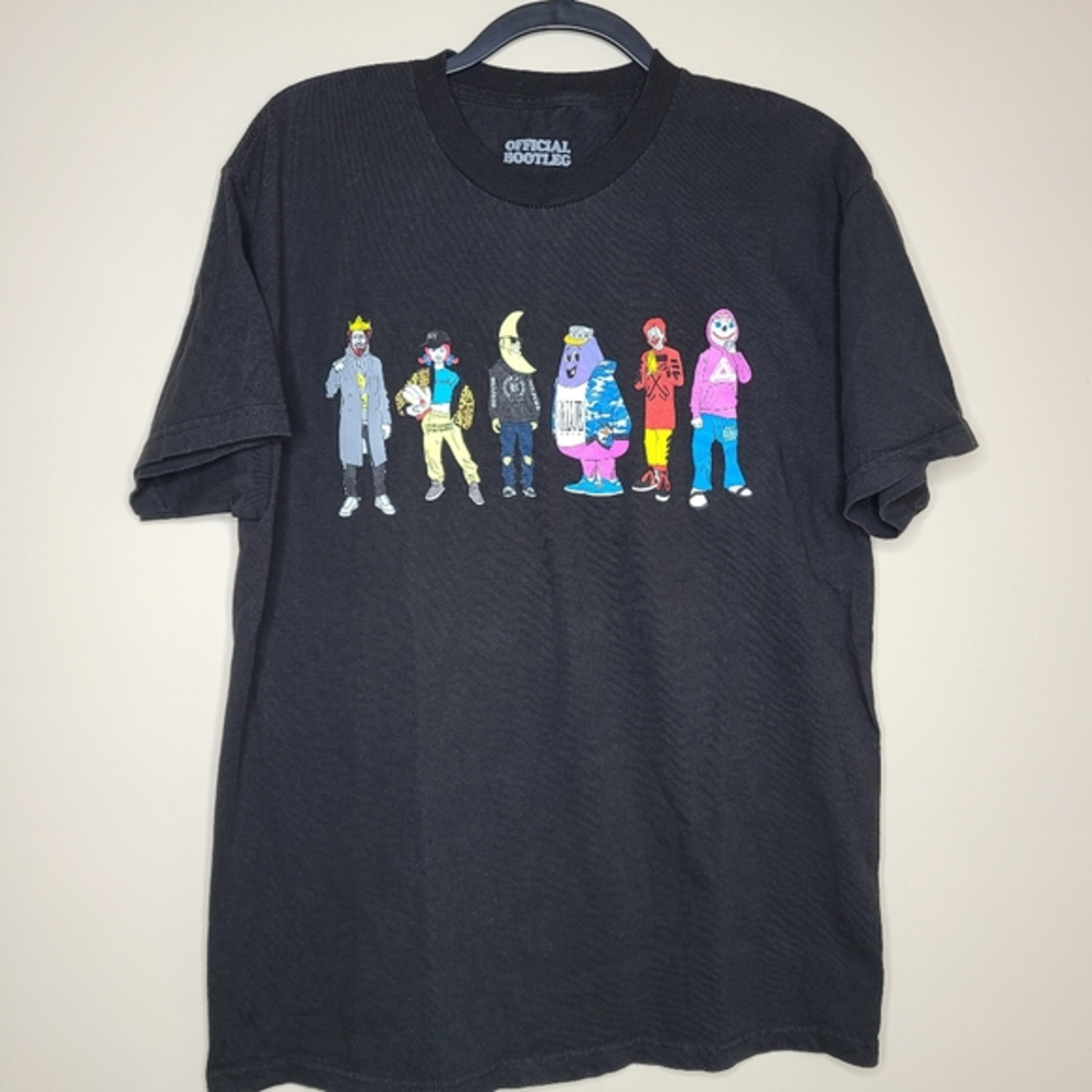 Official Bootleg Men's T-Shirt Ronald McDonald Wendy Burger King Size‎ Large